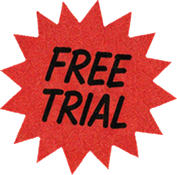 Free Trial Sticker